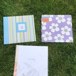 2 scrapbooks brand new for price 1 +refill pages!